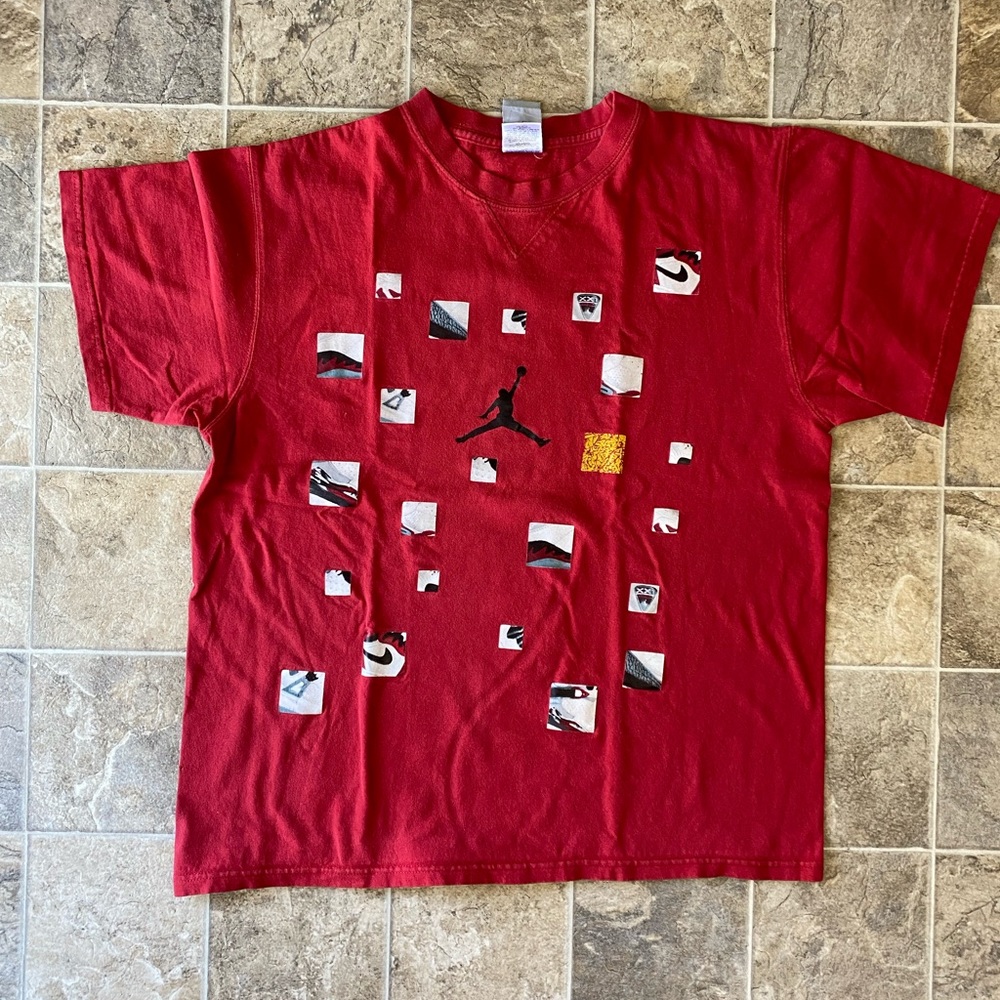 Y2K Air Jordan Shoes Youth Tee